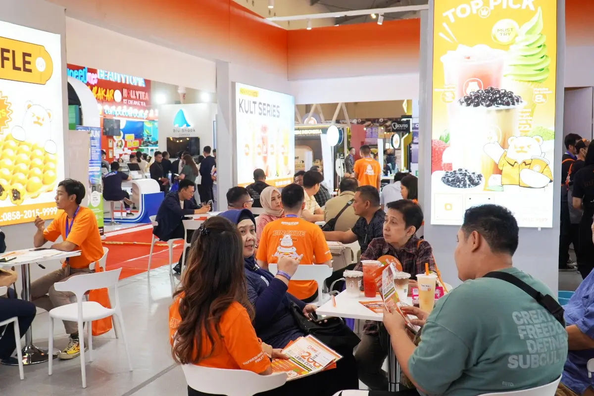 Ilustrasi waralaba atau franchise.