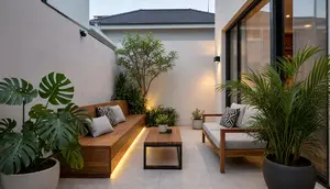 8 Desain Outdoor Lounge yang Cocok untuk Rumah Kecil, Estetik dan Nyaman