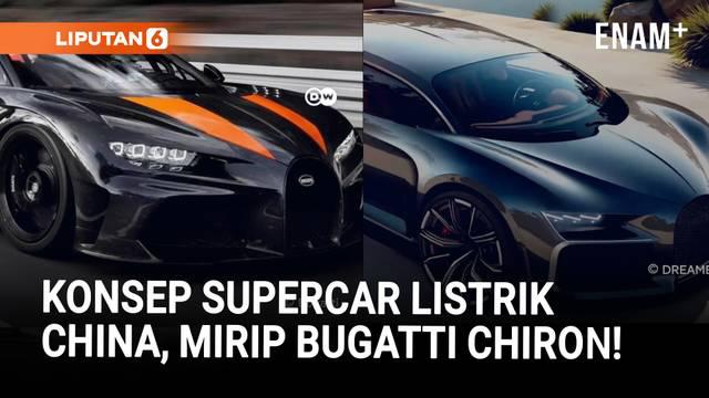 Perusahaan bernama Dreame yang biasa membuat robot penyedot debu telah memperkenalkan konsep supercar listrik mewah yang tampilannya mirip Bugatti Chiron.