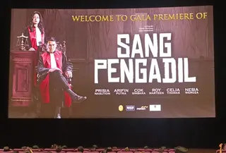 Poster film Sang Pengadil. (Dok. Naia Trianisa Pangestu).
