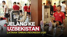 Berita video Timnas Indonesia U-20 menjalani latihan gym (kebugaran) jelang berangkat ke Uzbekistan untuk bertarung di Piala Asia U-20 2023, Jumat (24/2/2023) pagi hari WIB.