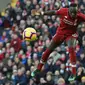 7. Sadio Mane (Liverpool) - 12 gol dan 1 assist (AFP/Paul Ellis)