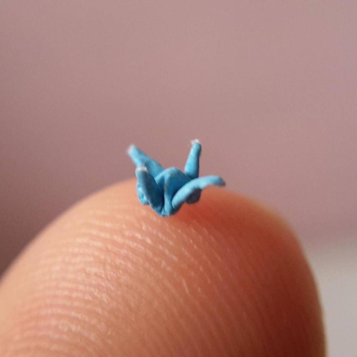 Sukses Buat Origami Ukuran Super Kecil, Momen Wanita yang Berhasil Raih Rekor Muri Ini Curi Perhatian
