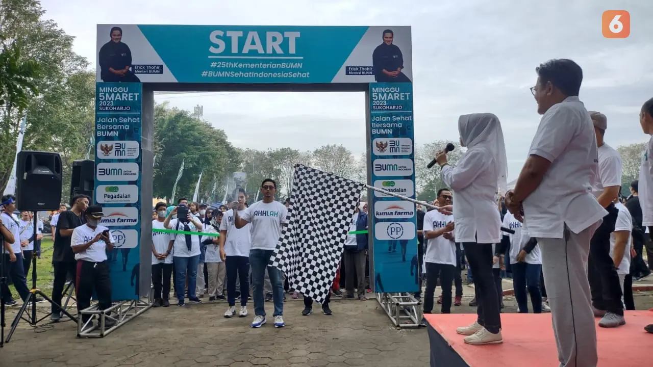 Perayaan HUT BUMN Serentak di Seluruh Indonesia, Sukoharjo Dibuka Bupati