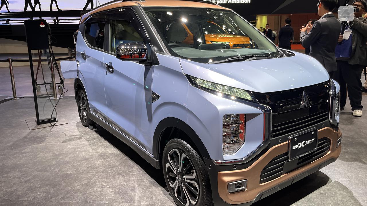 Mitsubishi eK X EV di Japan Mobility Show 2023. (Liputan6.com/Raden Trimutia Hatta)