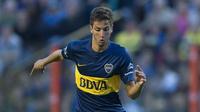 Juventus dikabarkan berhasil menyalip AC Milan untuk mendapatkan jasa gelandang Boca Juniors, Rodrigo Bentacur. (AFP)