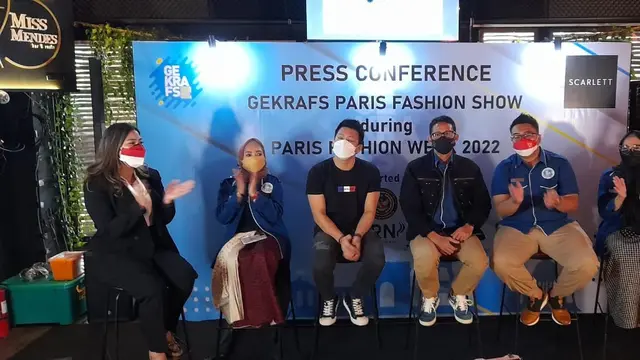 Press Conference GEKRAFS Paris Fashion Show