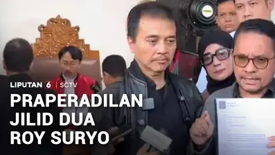 PN, Jakarta Selatan kembali menggelar sidang praperadilan kedua yang diajukan oleh Roy Suryo terkait penetapan status tersangkanya oleh Polda Metro Jaya. Dalam sidang ini, tim Kuasa Hukum meminta Hakim tunggal membatalkan status tersangka kliennya, k...