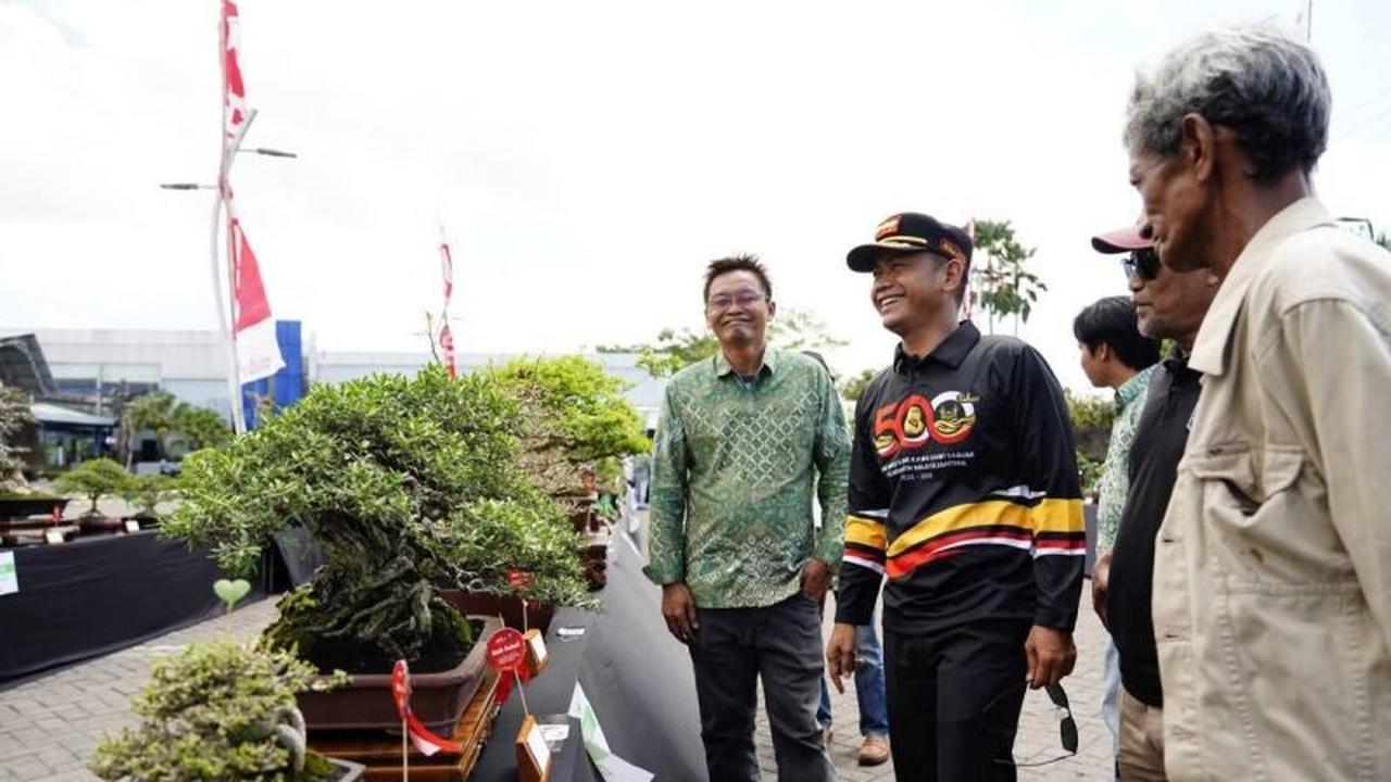 Wali Kota Banjarmasin Resmikan Local Expo Jumpa Bonsai Fest 2026, Pamerkan Karya Indah Penuh Dedikasi