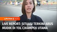 Dan seperti apa situasi arus mudik hari Minggu pagi ini di jalur Pantura, Jawa Barat, sudah ada rekan-rekan kami, Gracia Bern, Cirra Chaniago, dan Mehdi Yazdi yang akan melaporkan dari pintu tol Cikampek Utama, Simpang Jomin, kemudian ada jalur Pantu...