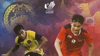 SEA Games - Duel Pemain - Malaysia Vs Timnas Indonesia U-23 (Bola.com/Adreanus Titus)