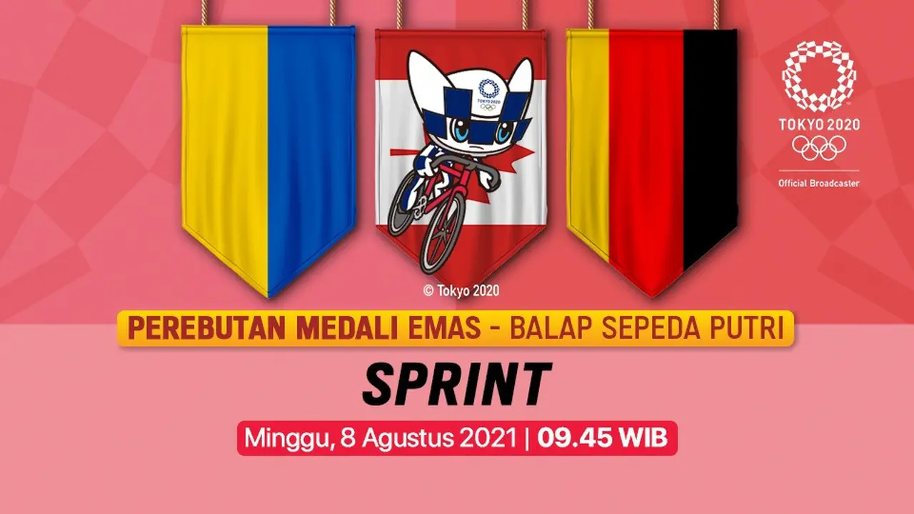 Banner Final Balap Sepeda Putri