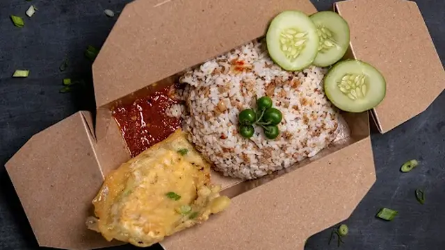 Nasi Tutug Oncom Cikal