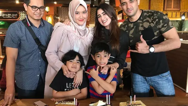 Potret 6 Seleb dan Mantan Istri Pasangan Rayakan Ultah Anak, Kompak Banget