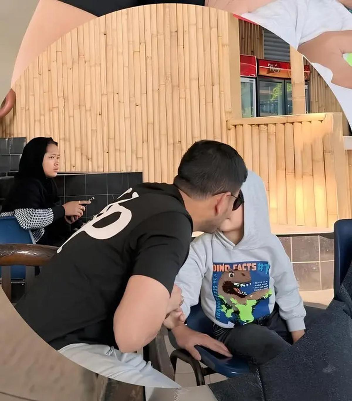 6 Potret Akrab Haldy Sabri Momong Air Rumi, Ditinggal Irish Bella Kerja
