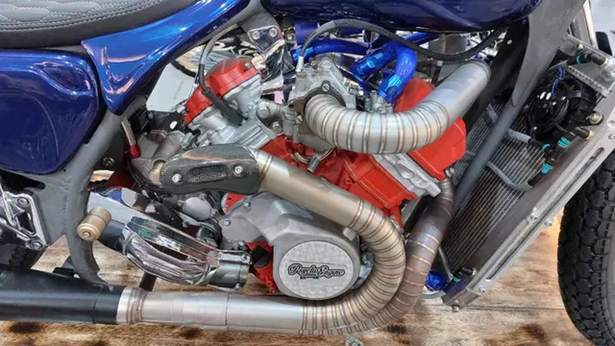 Builder Ini Bangun Bobber Pakai Mesin ATV