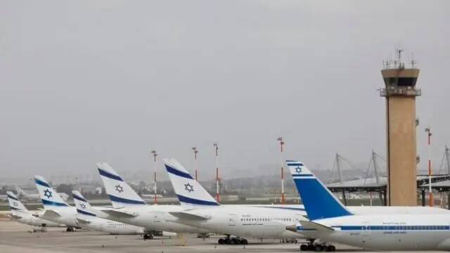 Ilustrasi pesawat maskapai El Al. (AP)