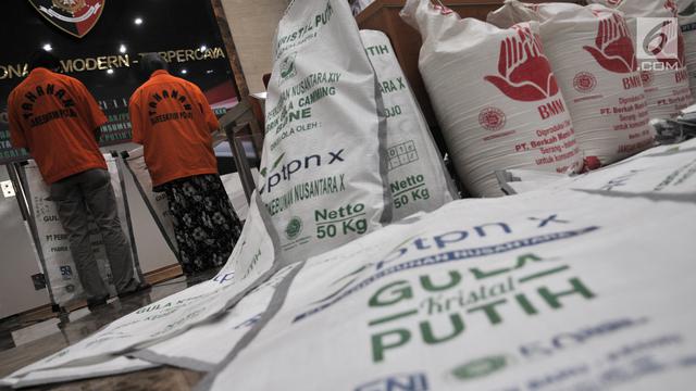 Bareskrim Polri Bongkar Pendistribusian 30 Ton Gula Rafinasi