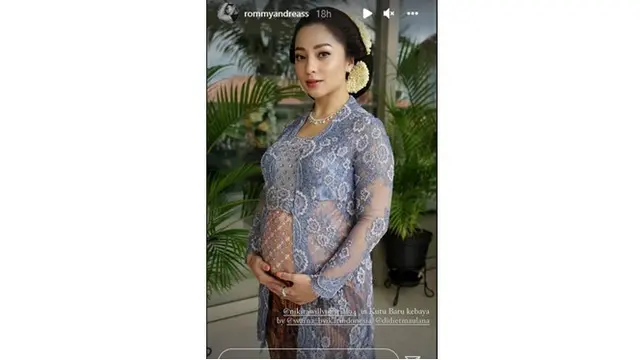 7 Potret Detail Penampilan Nikita Willy di Hari Pernikahan Sang Adik, Menawan