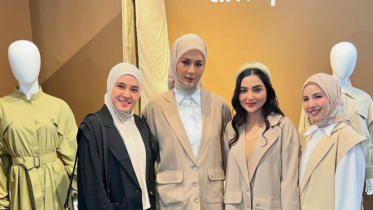 Bestie Sejati, 5 Potret Tya Ariestya Hadiri Grand Opening Butik Baru Paula Verhoeven