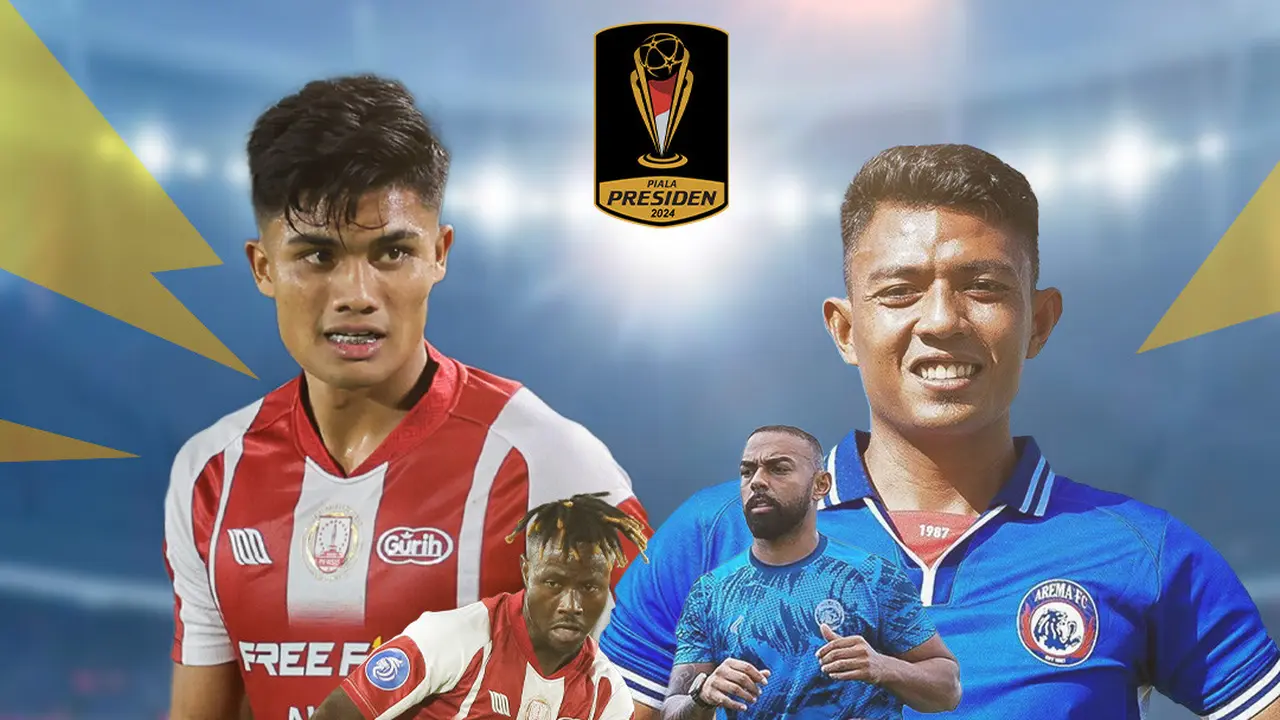 Piala Presiden 2024 - Persis Solo Vs Arema FC - Duel Pemain