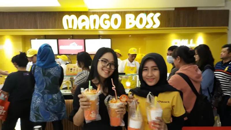 Minuman mangga kekinian