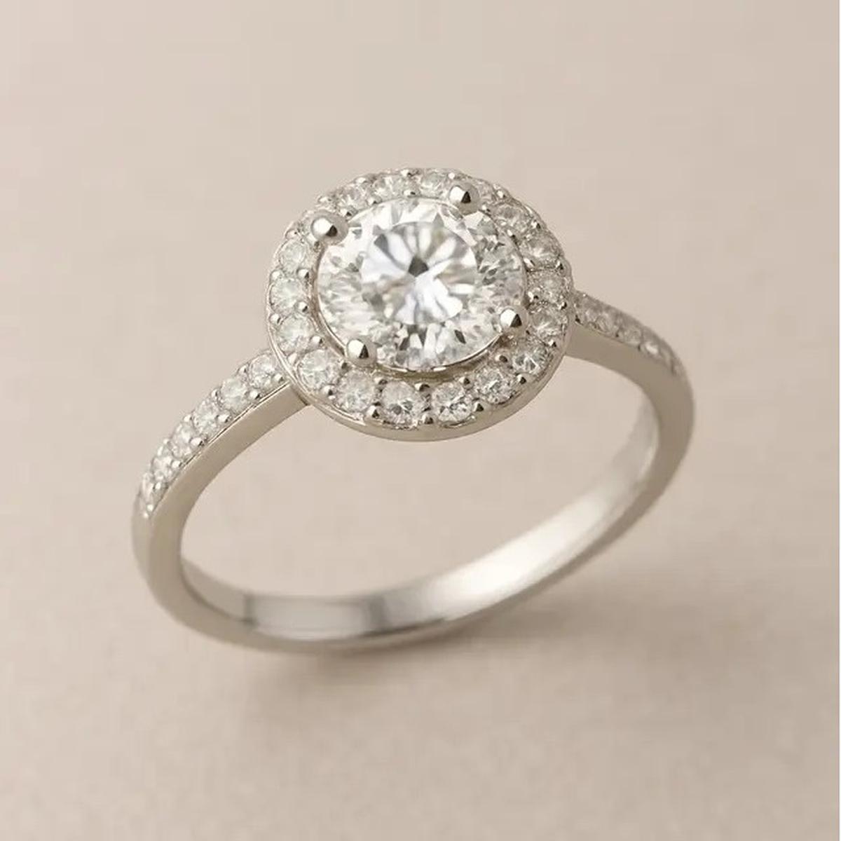 cincin emas putih