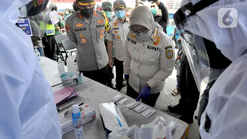 Rapid Test Antigen Acak Diterapkan di Kawasan Puncak Bogor