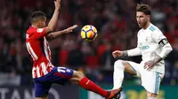 Sergio Ramos mengalami cedera patah tulang hidung dalam laga melawan Atletico Madrid. (doc. Madrid)