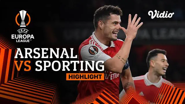 Berita video highlights leg 2 babak 16 besar Liga Europa, Arsenal Vs Sporting Lisbon, Jumat (17/3/23)