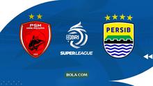 PSM Makassar Vs Persib Bandung pada pekan ke 33 BRI Super League. (Bola.com/Wiwig Prayugi)