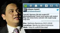 Farhat Abbas Semprot Walikota Bandung