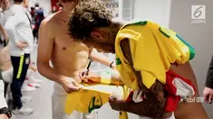 Neymar diajak pindah ke Real Madrid oleh Luka Modric saat keduanya melakukan laga persahabatan antara Brasil dan Kroasia.