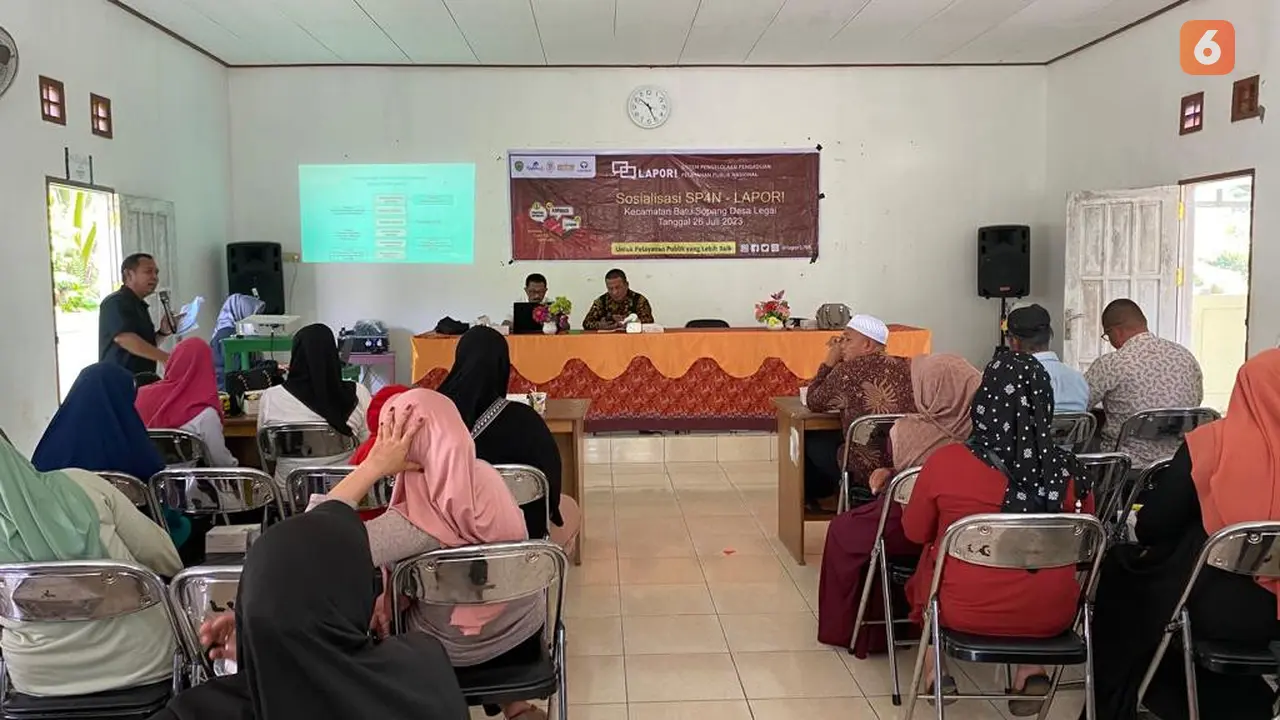 Sosialisasi SP4N-Lapor!