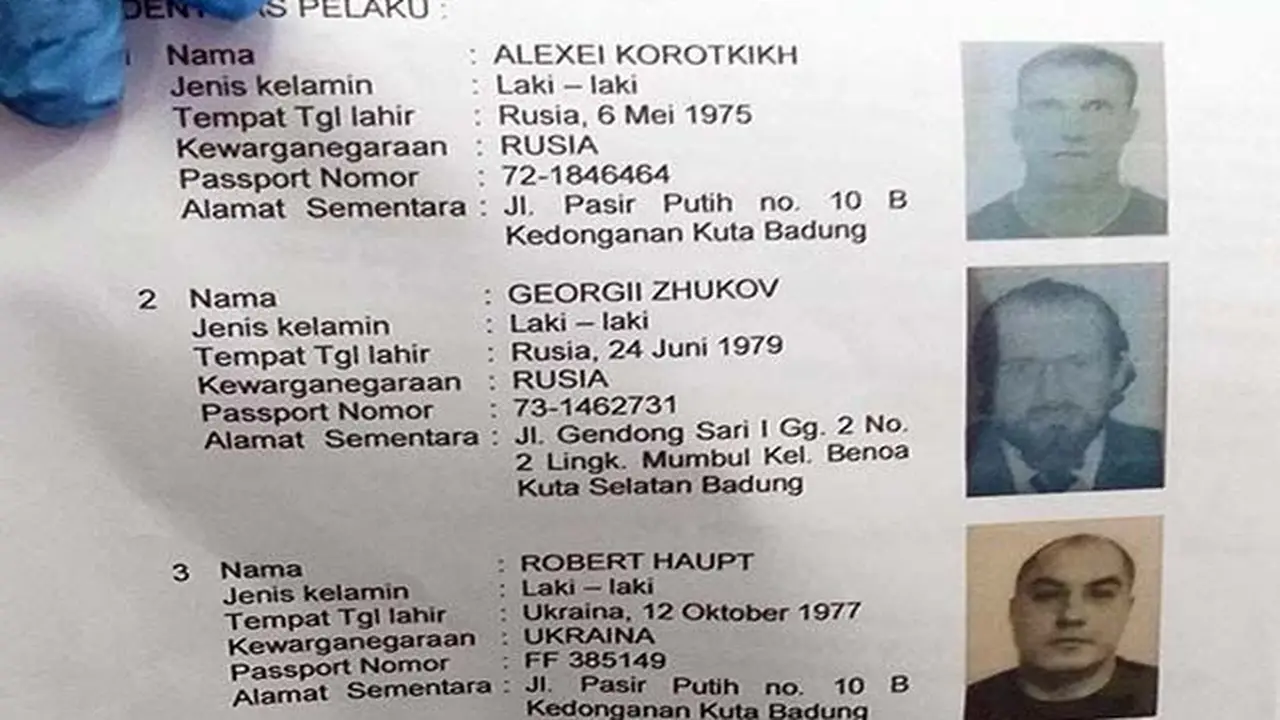 Perampok Geng Rusia