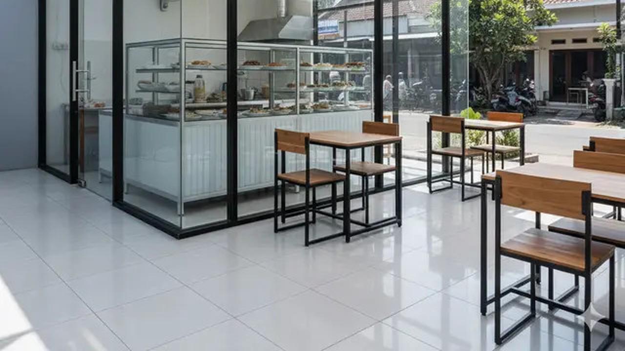 7 Desain Warung Mudah Dibersihkan dan Tahan Lama, Cocok untuk Usaha Kecil hingga Besar