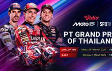 Jadwal Live Streaming MotoGP Thailand 2026, Eksklusif di Vidio