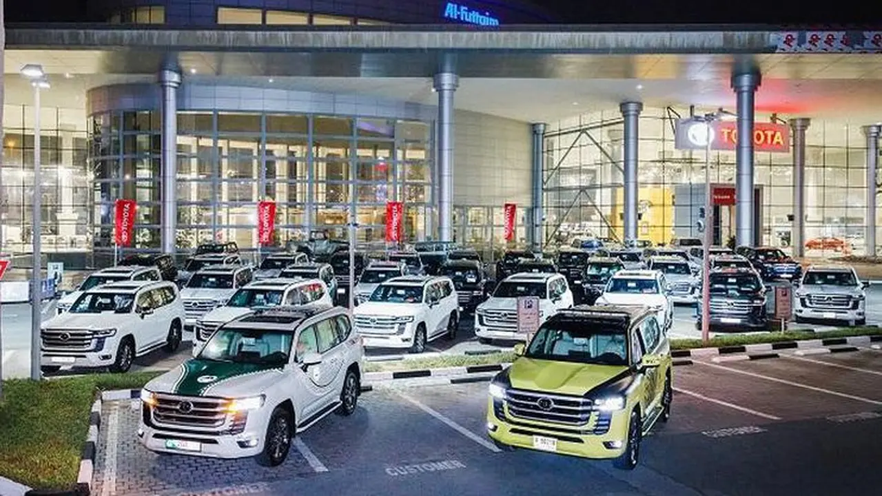 Toyota Land Cruiser Sudah Jadi Mobil Patroli Polisi Dubai dan Abu Dhabi (Paultan)