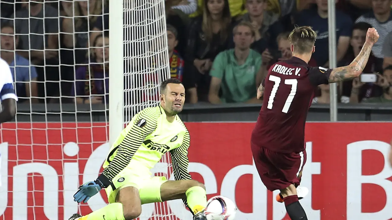 Sparta Praha vs Inter Milan (AP Photo/Petr David Josek)