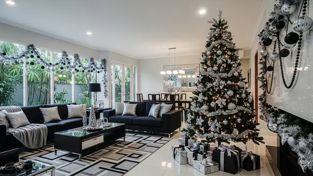 14 Palet Warna Natal Selain Merah–Hijau, Bikin Rumah Super Fresh dan Tampil Beda