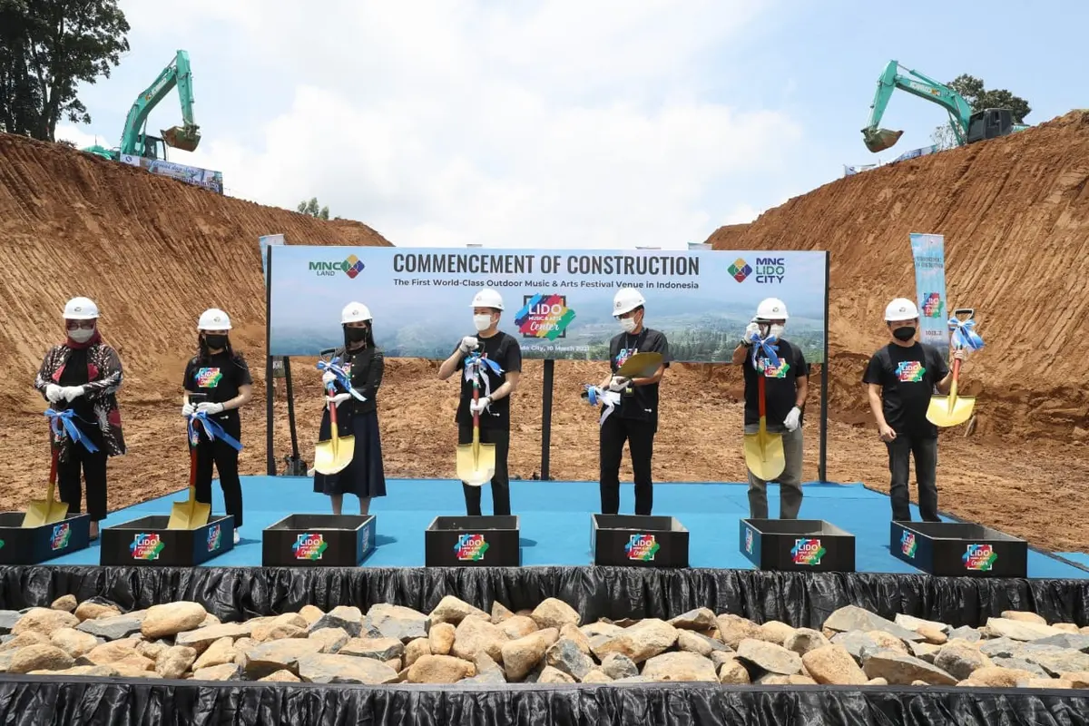 Pembangunan Lido Music & Arts Center di MNC Lido City