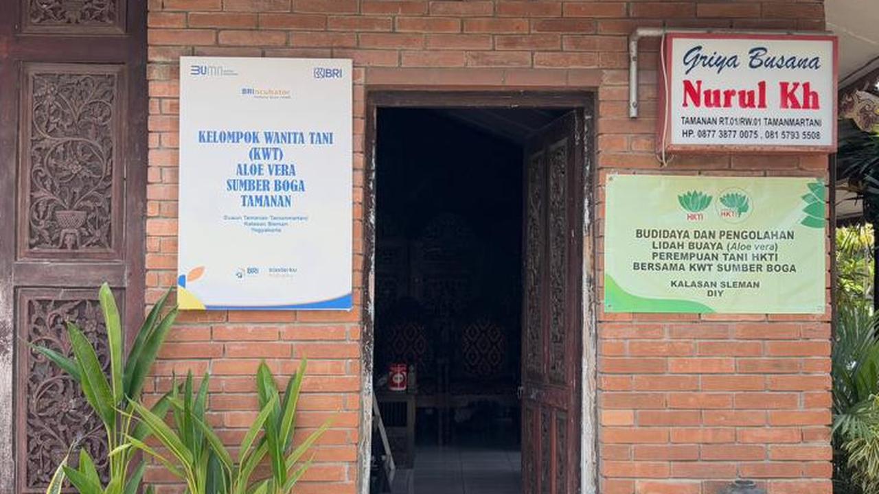 Rumah Produksi Aloeta di Kediaman Nurul Komariyah