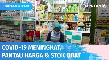 Merebaknya kasus Covid-19 varian omicron belum berpengaruh terhadap persediaan obat di Pasar Pramuka, Jakarta. Tak ada peningkatan harga obat dan alkes, pedagang sepakat ikuti aturan harga dari pemerintah.