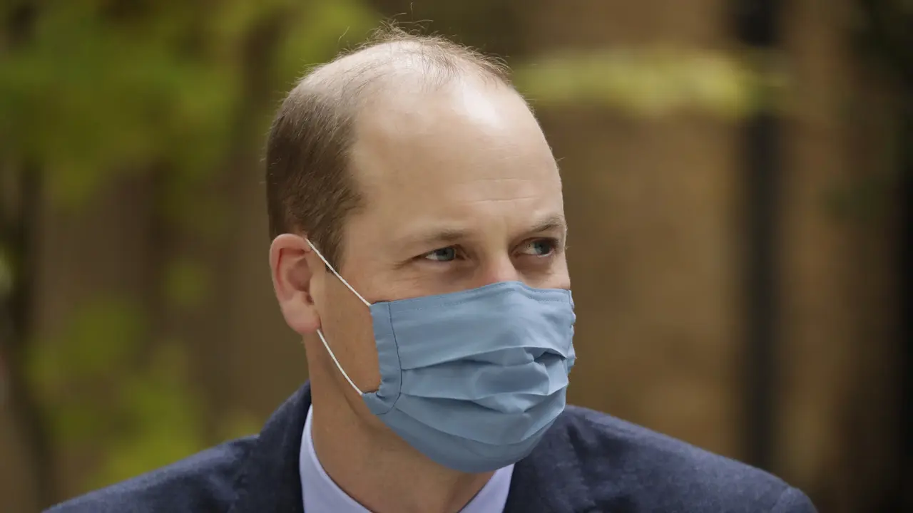 Pangeran William di London, 21 Oktober 2020. (AP Photo/Matt Dunham, Pool)