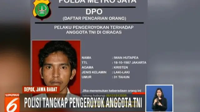 Tangkap 2 Penyerang Polsek Ciracas, 1 Masih DPO