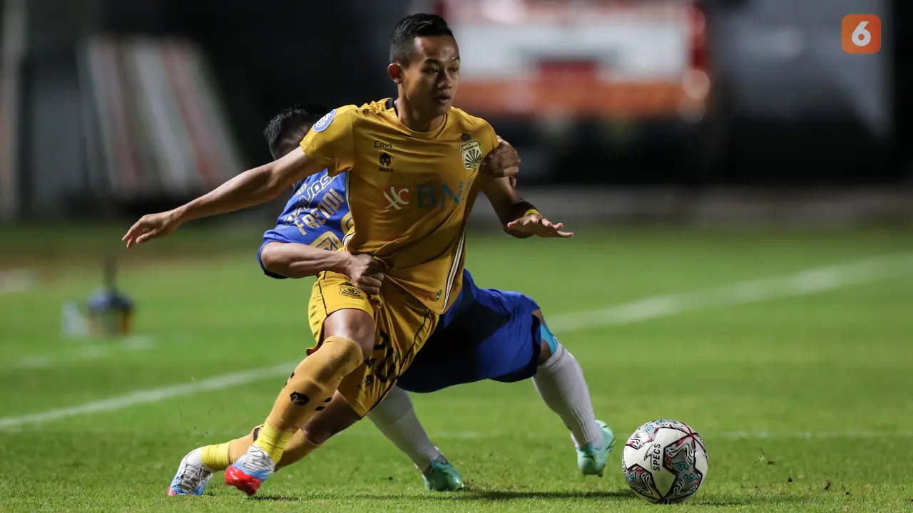 Foto: Hasil Pertandingan BRI Liga 1, Bhayangkara FC Bermain Imbang Melawan PSIS Semarang