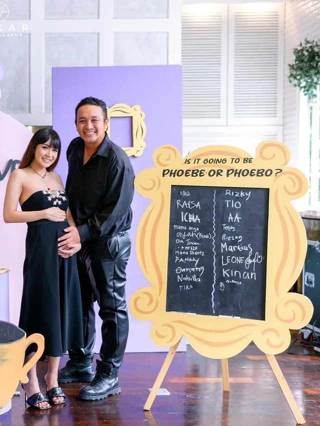 6 Momen Gilang Dirga dan Istri Ungkap Jenis Kelamin Anak Pertama, Bernuansa Serba Ungu
