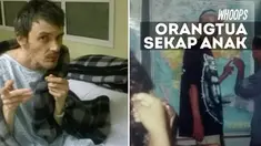 Saat ditemukan. Armando begitu kurus dan kurang gizi.