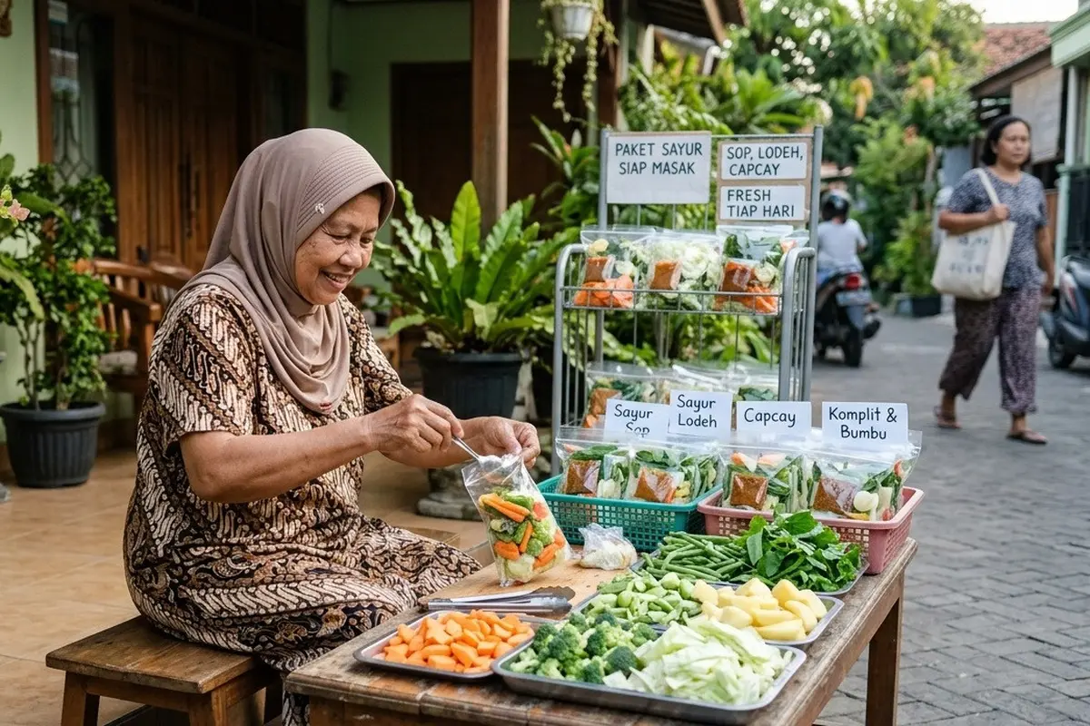 ide jualan di lingkungan padat penduduk untuk usia 50+