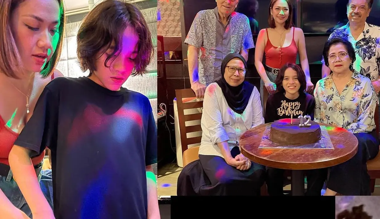 Penuh kasih sayang, Noah tumbuh jadi remaja yang kuat dan makin ganteng. (Instagram @bclsinclair)